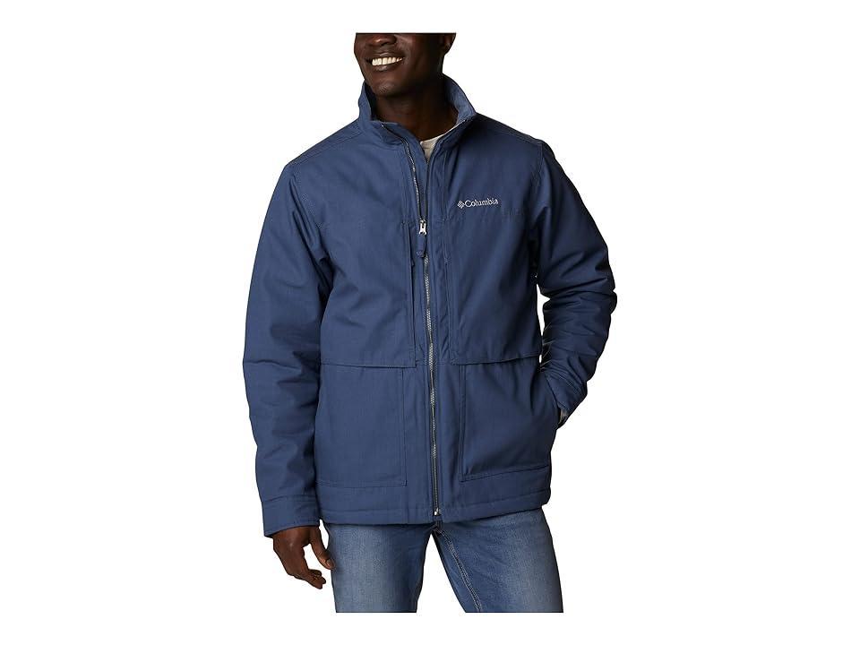 Columbia Loma Vista II Jacket (Dark Mountain/Dark Mountain Check Multi Print) Men's Clothing Product Image