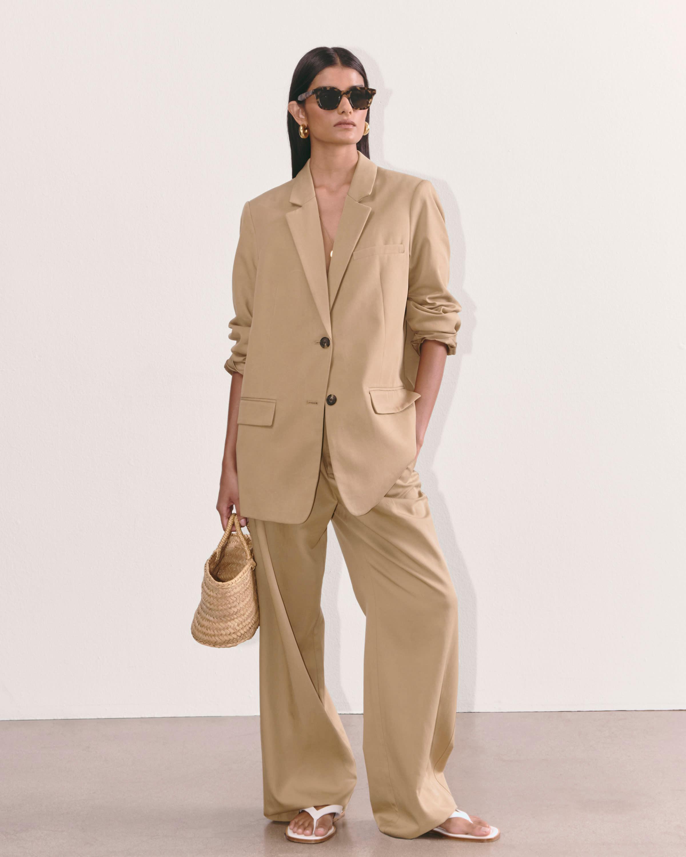 Womens Draper Pleated Pant in Buttersmooth by Everlane product image