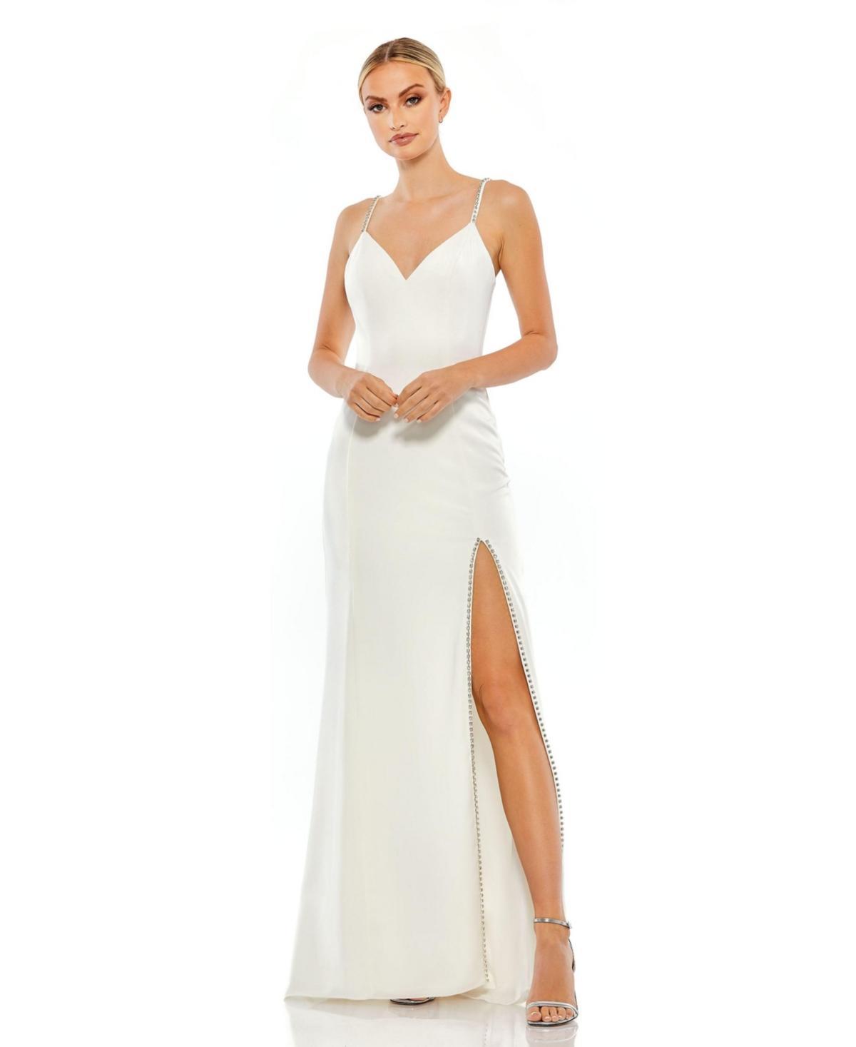 Womens Ieena Beaded Strap Sweetheart Neckline Gown product image