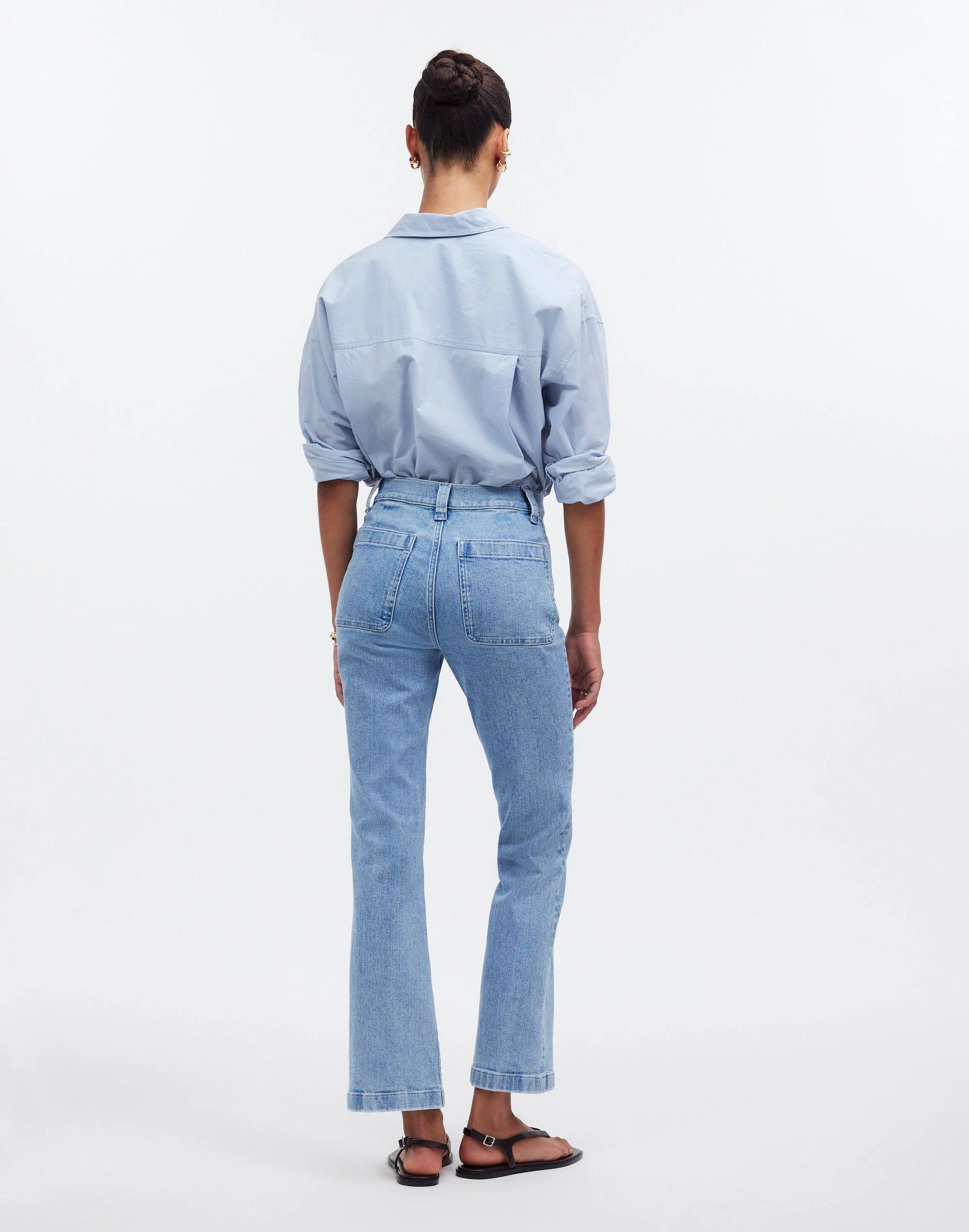 Kick Out Crop Jeans in Penman Wash: Patch Pocket Edition Product Image