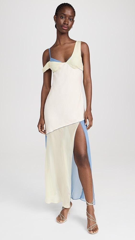 SIR. Thames Splice Midi Dress | Shopbop Product Image