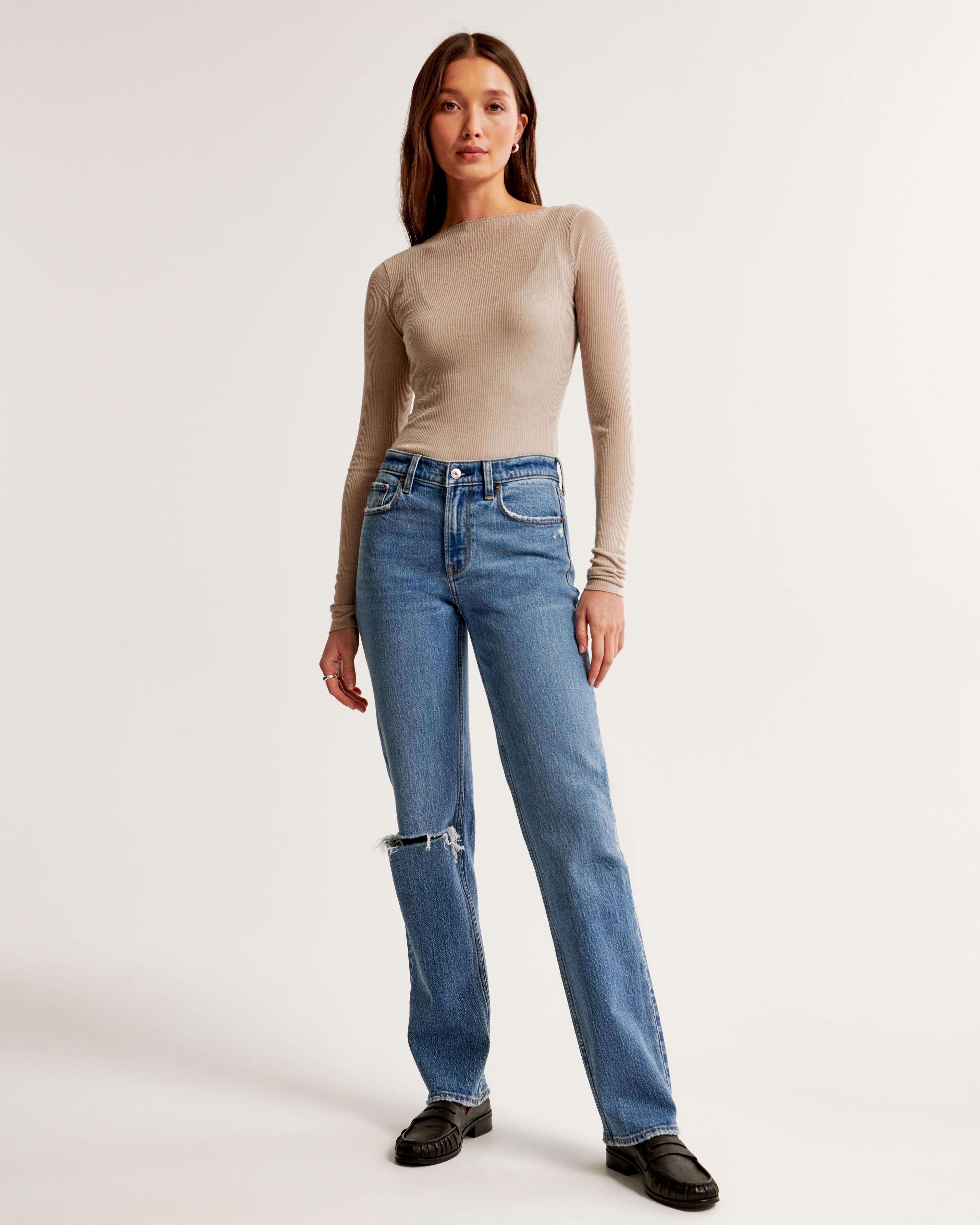 Mid Rise 90s Straight Jean product image