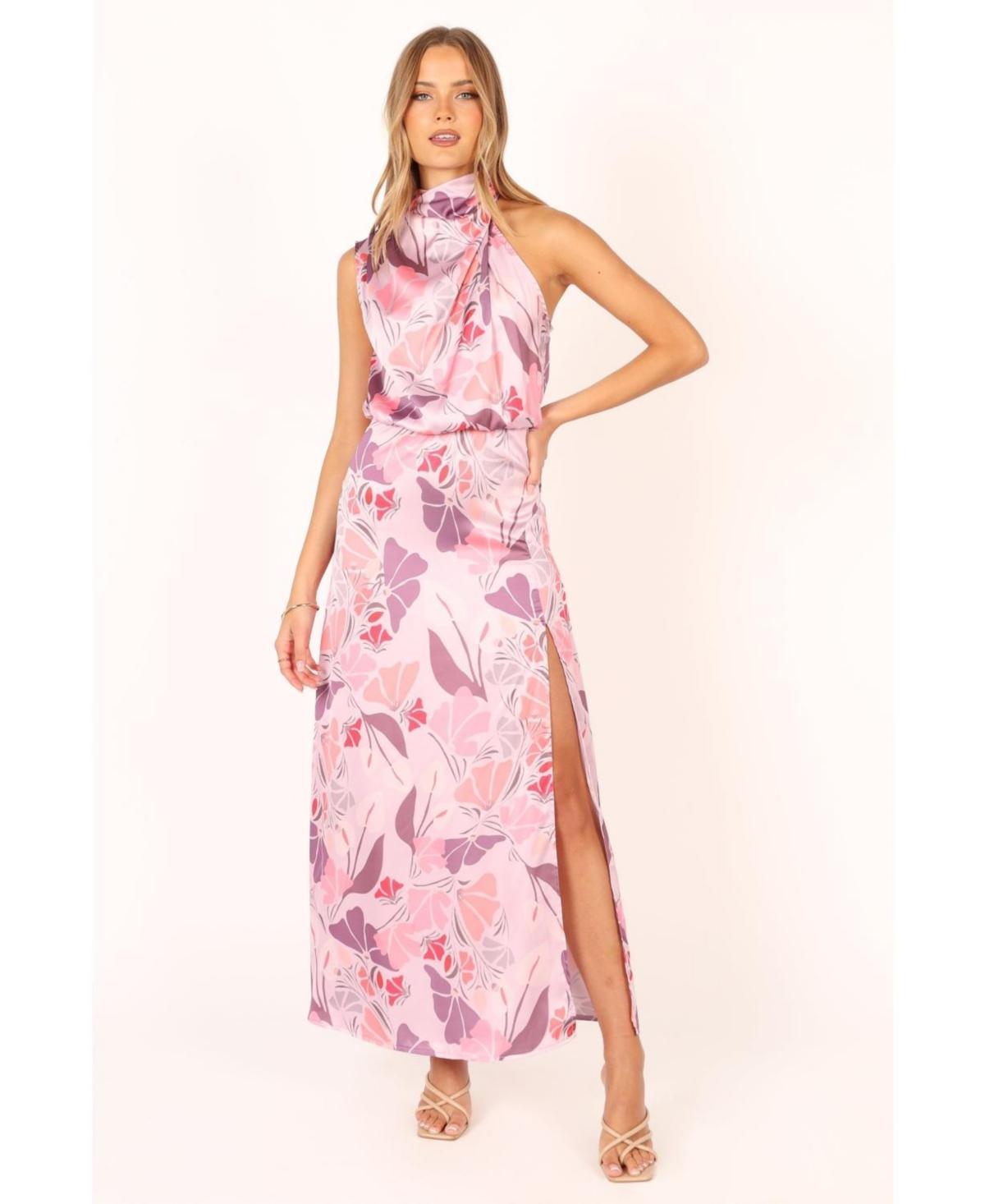 Petal and Pup Womens Amelia Halterneck Maxi Dress Product Image