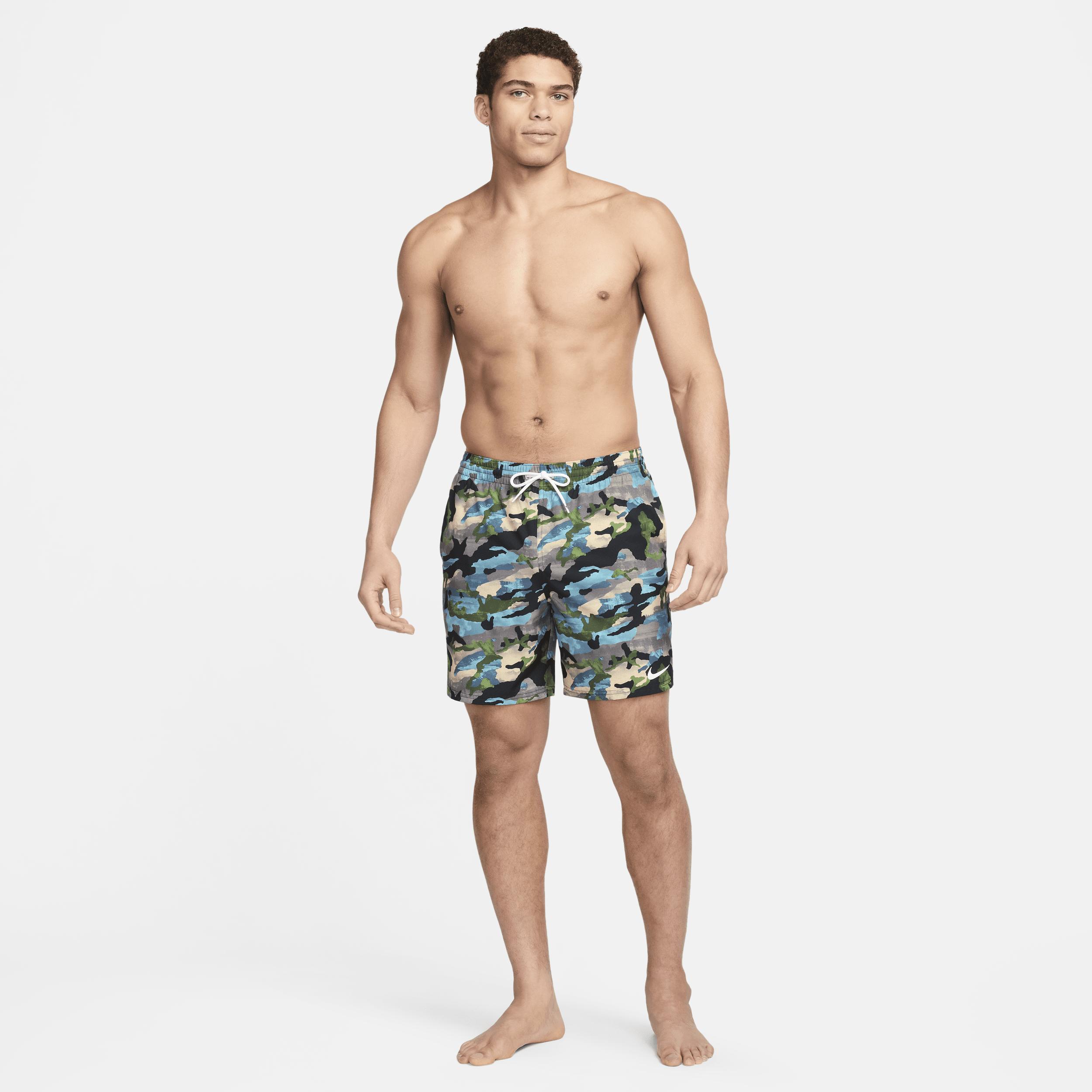 Nike Men's Swim Classic Camo 7" Volley Shorts Product Image