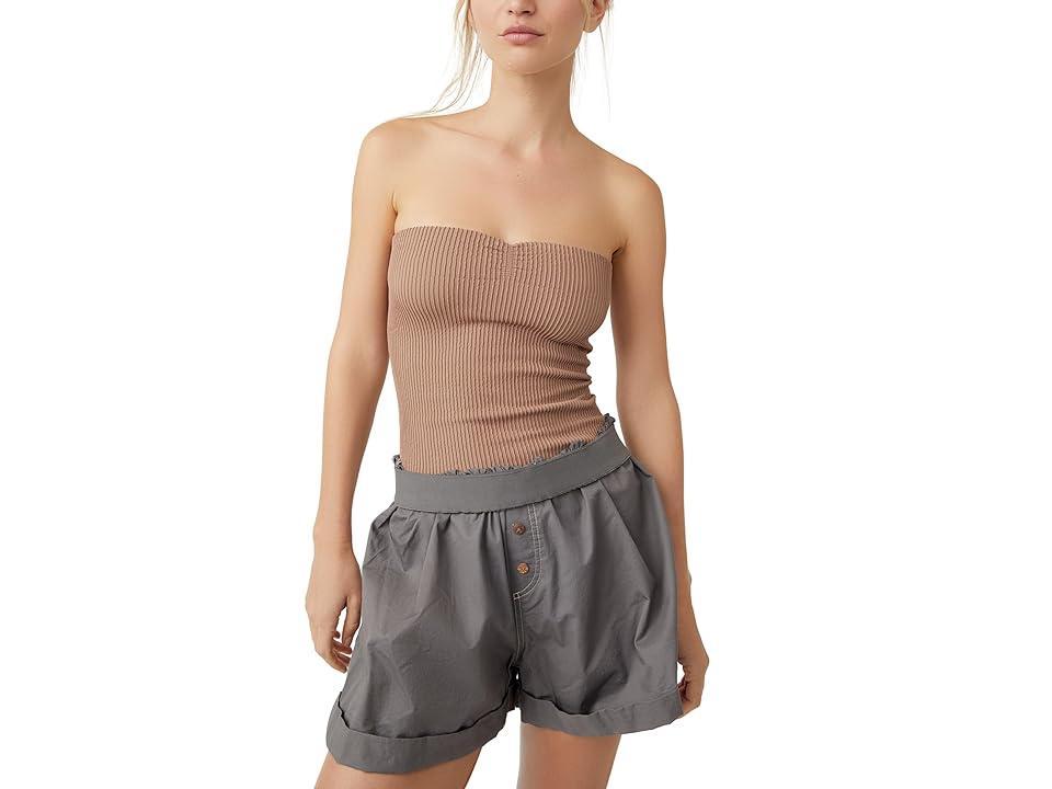 Ribbed Seamless Tube Top Product Image