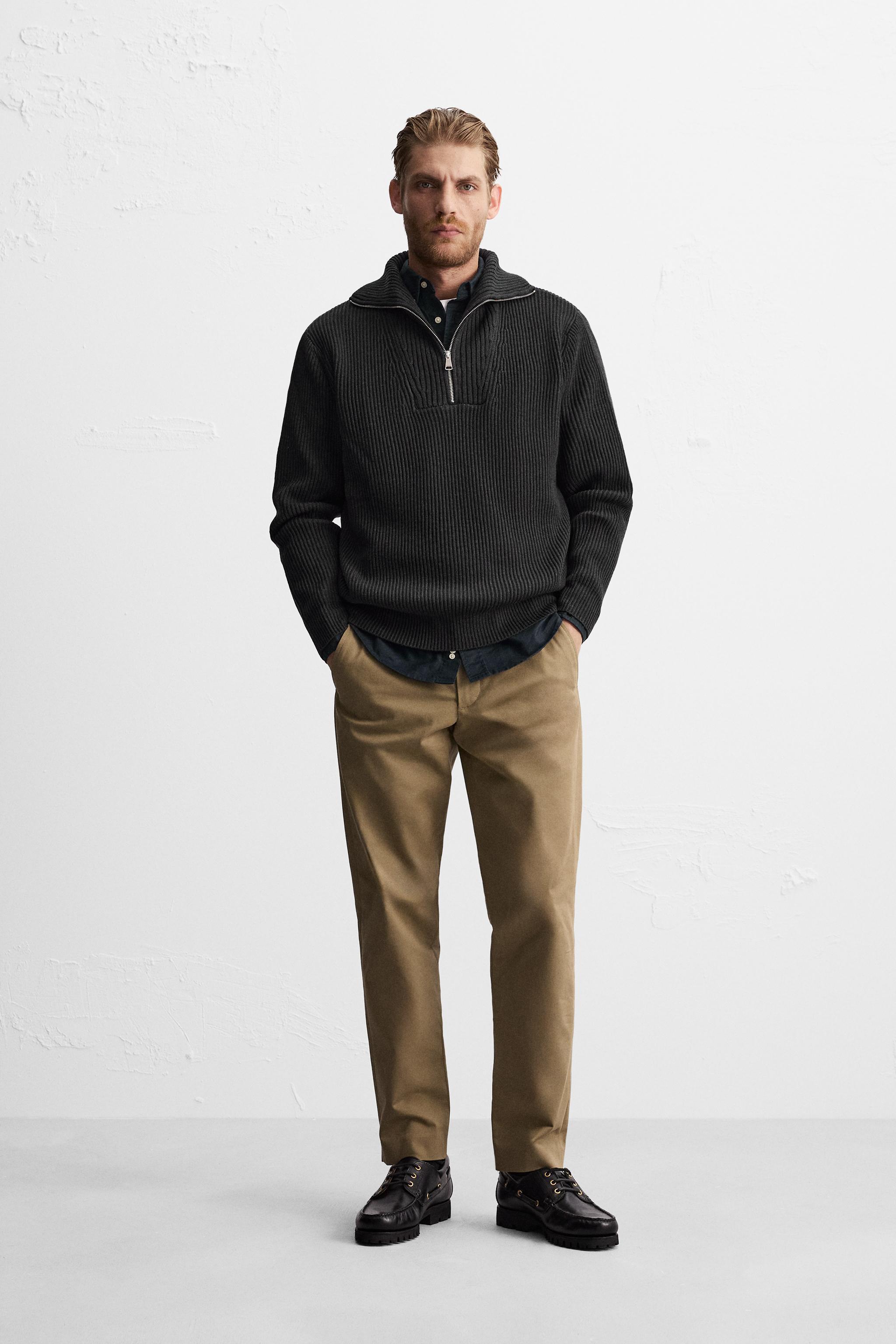 QUARTER ZIP SWEATER Product Image