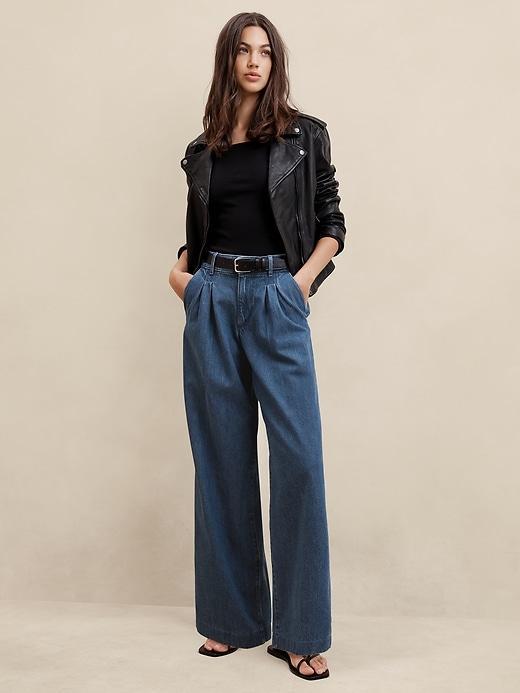 Luxe High-Rise Trouser Jean product image