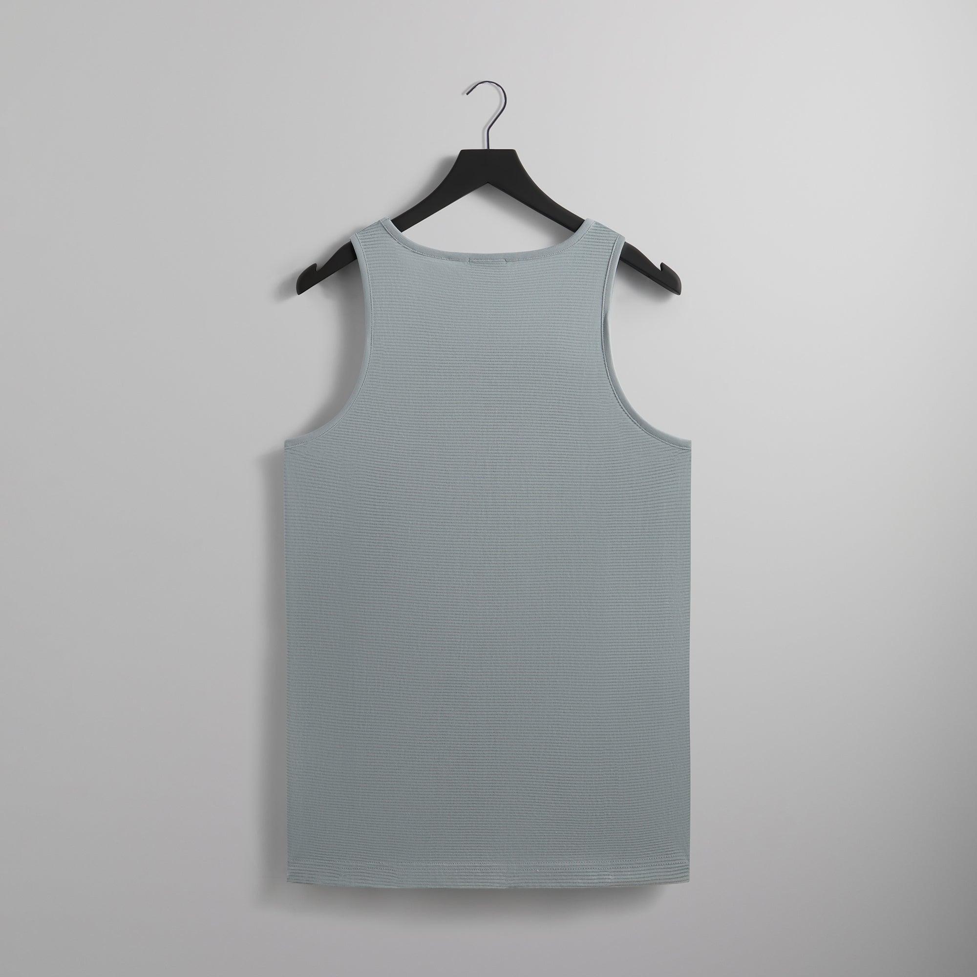 Kith Pointelle Mesh Spencer Tank - Light Indigo Male Product Image