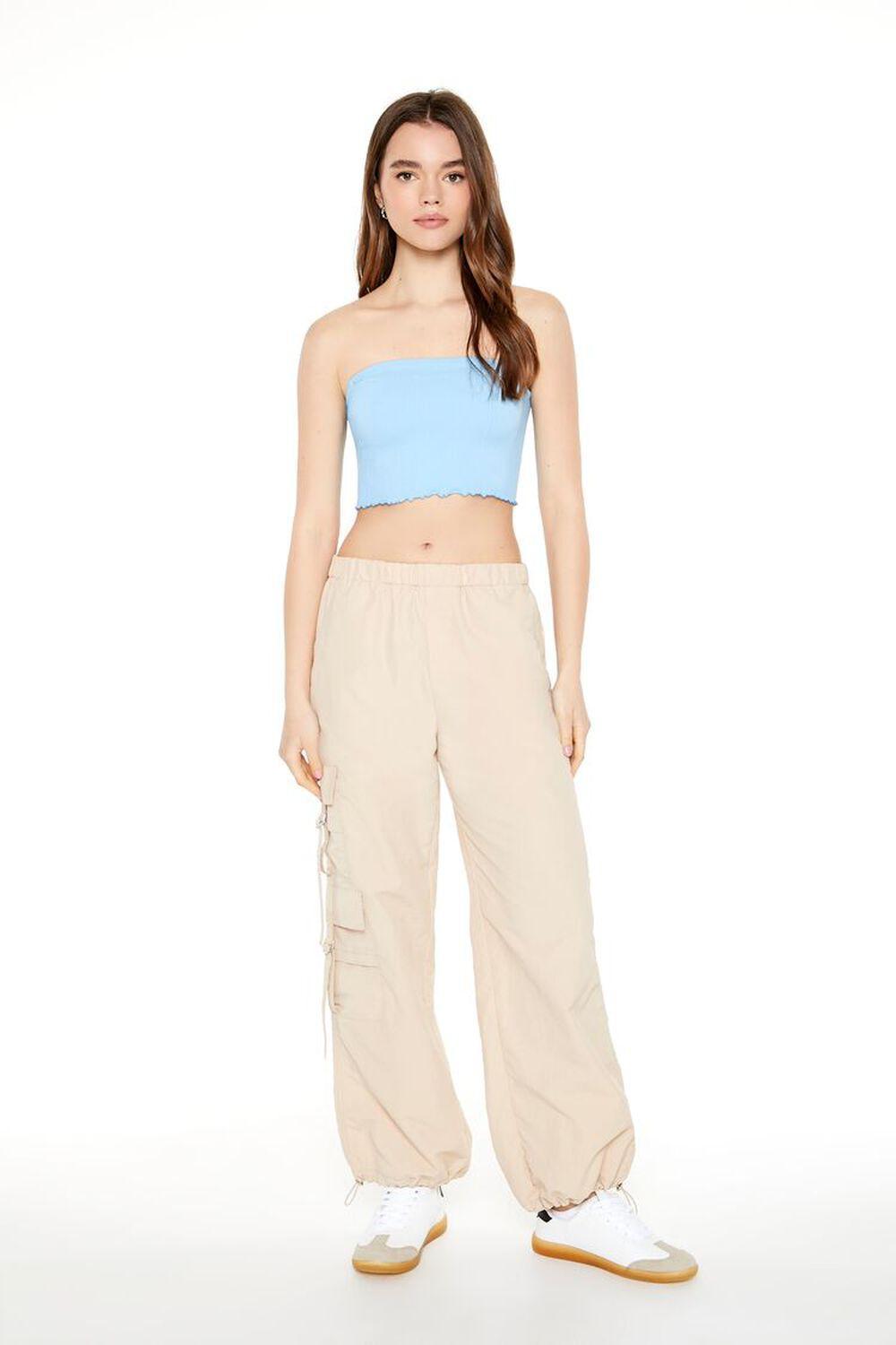 Drawstring Utility Cargo Pants | Forever 21 product image