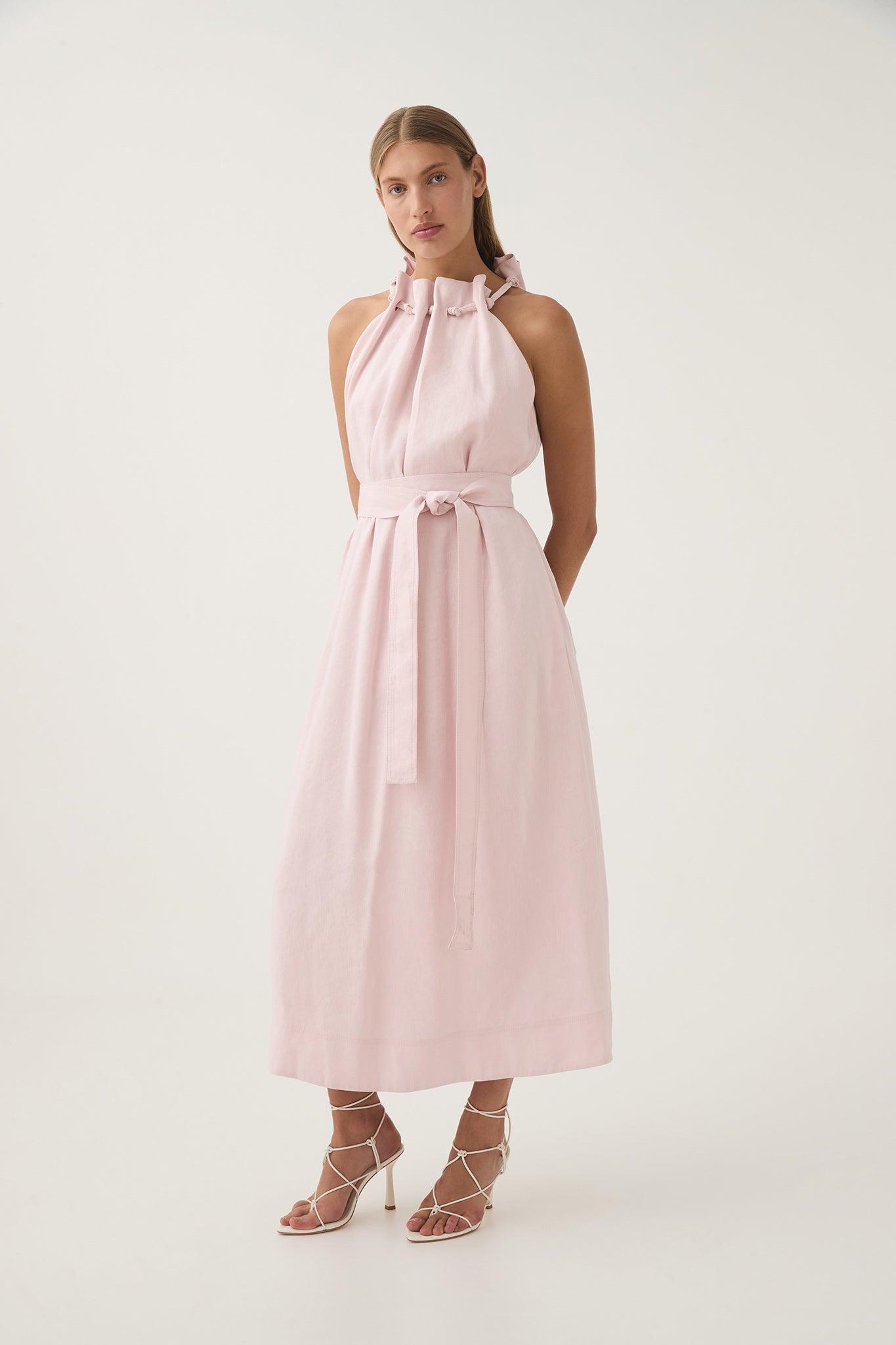 Mariel Trapeze Midi Dress Product Image