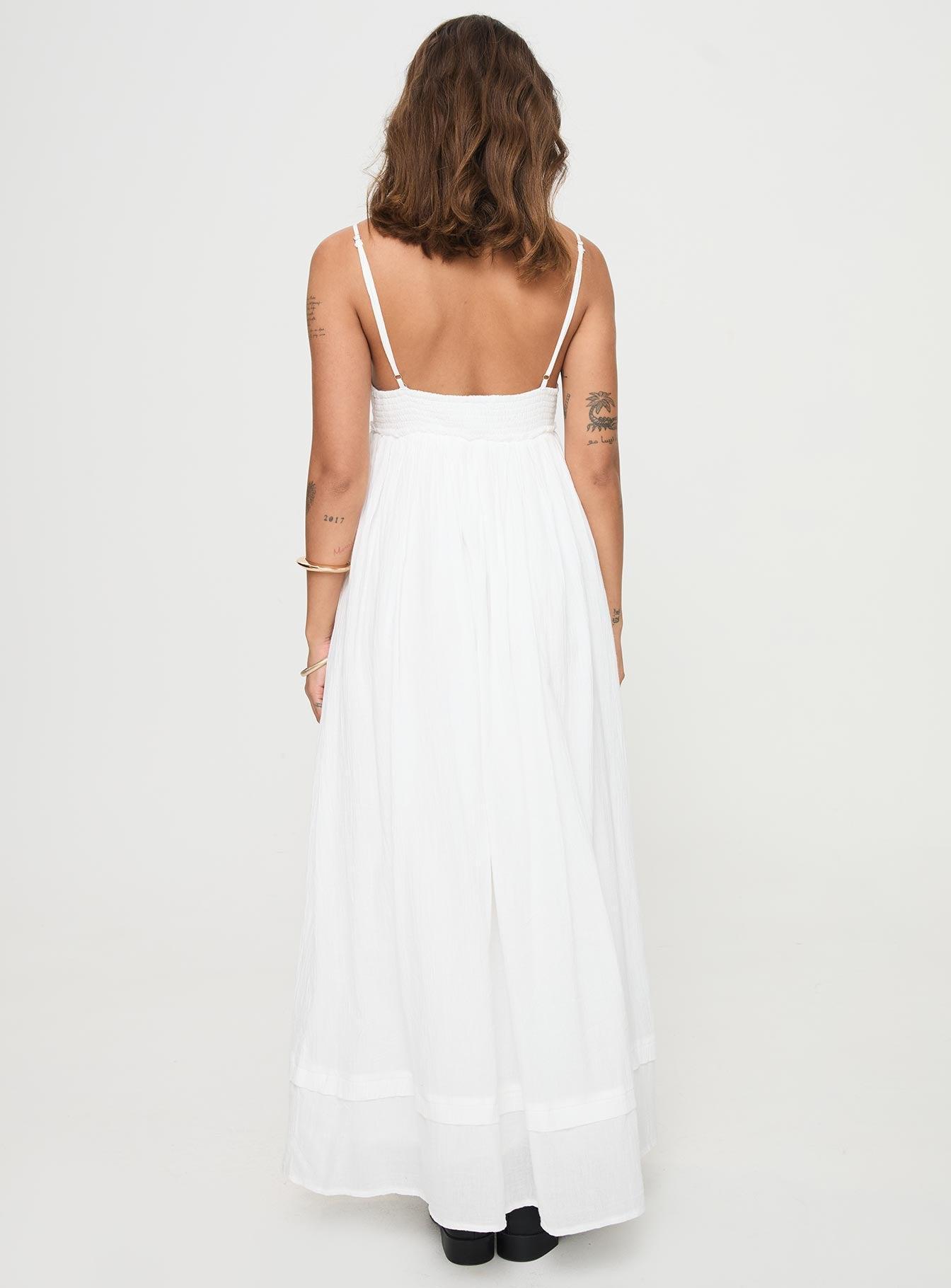 Eriksson Maxi Dress White Product Image