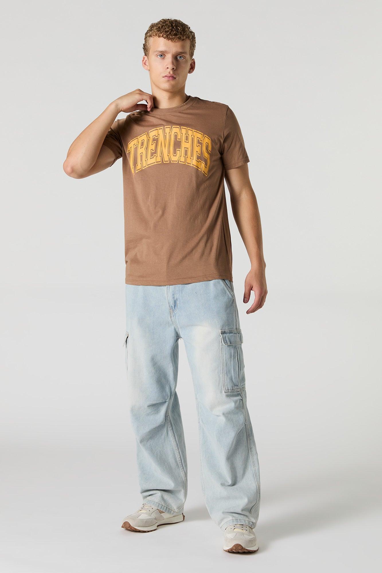 Trenches Graphic T-Shirt Male Product Image