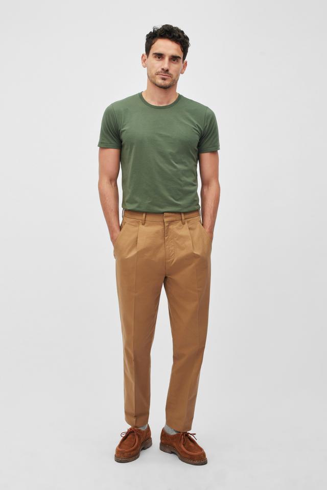 Pleated Stretch Chinos Product Image