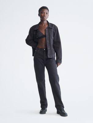 Standards Straight Fit Jaguar Black Selvedge Jeans Product Image