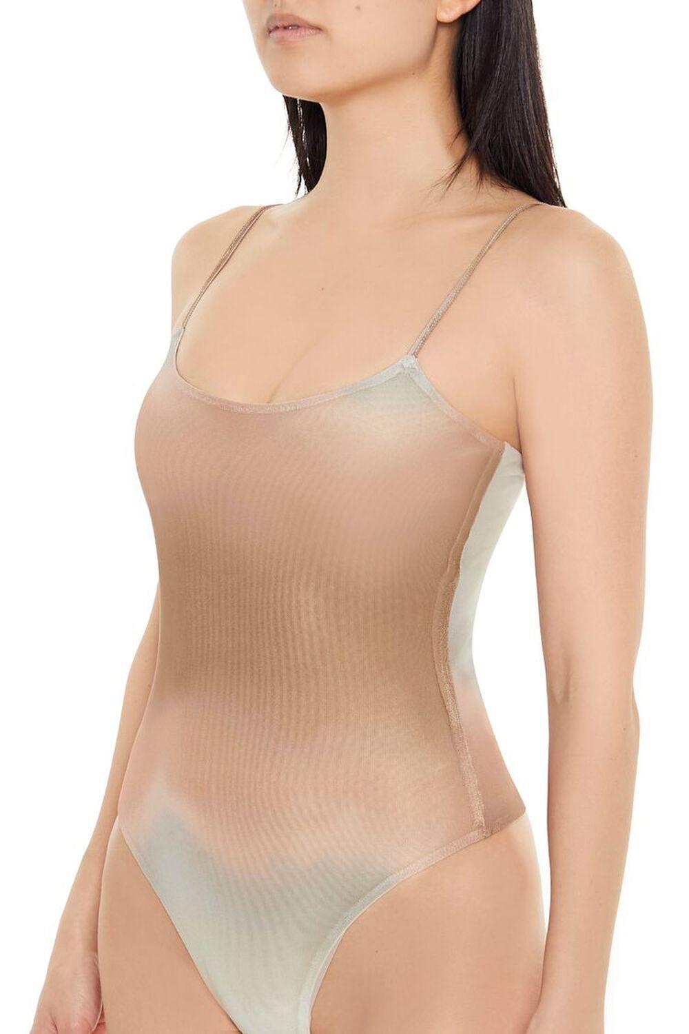 Gradient Thong Cami Bodysuit | Forever 21 Product Image