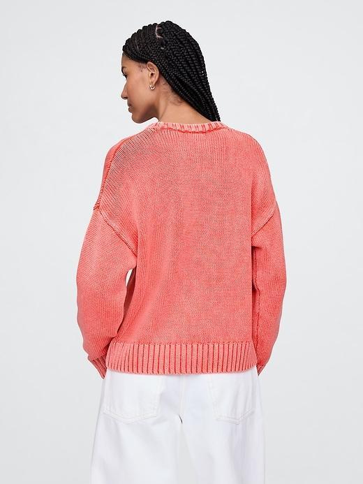 Relaxed Crewneck Sweater Product Image