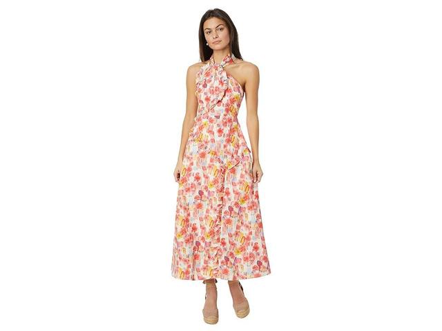 Womens Giada Cotton Halterneck Maxi Dress Product Image