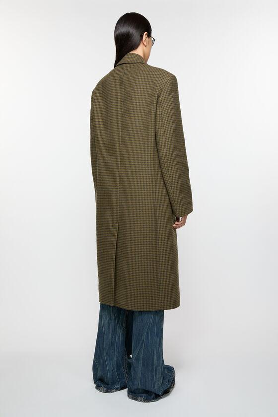 Double-breasted wool coat Product Image