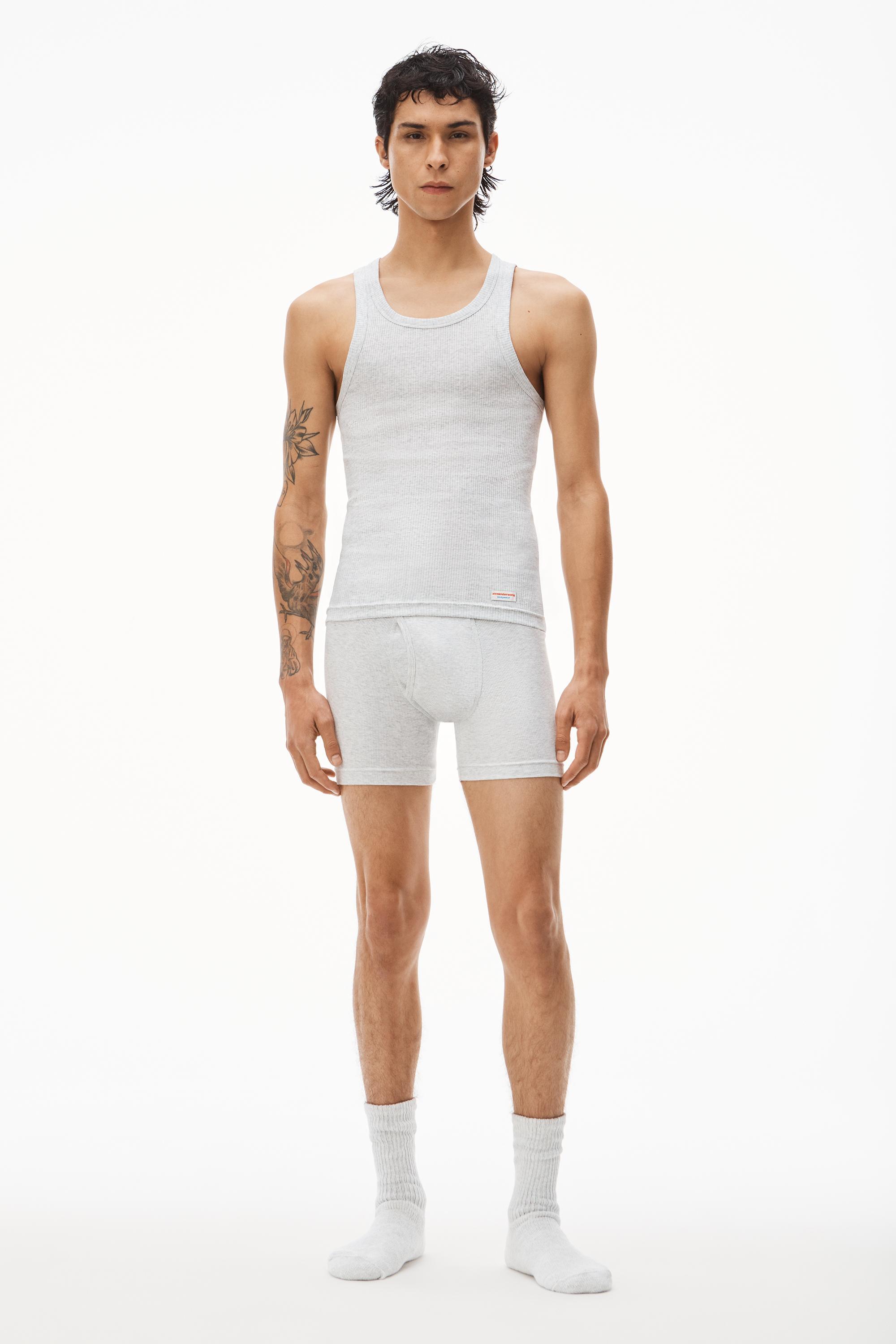 Men's Boxer Brief In Ribbed Jersey Product Image