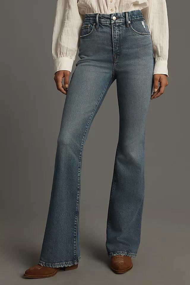 Good American Good Legs High-Rise Flare Jeans Product Image