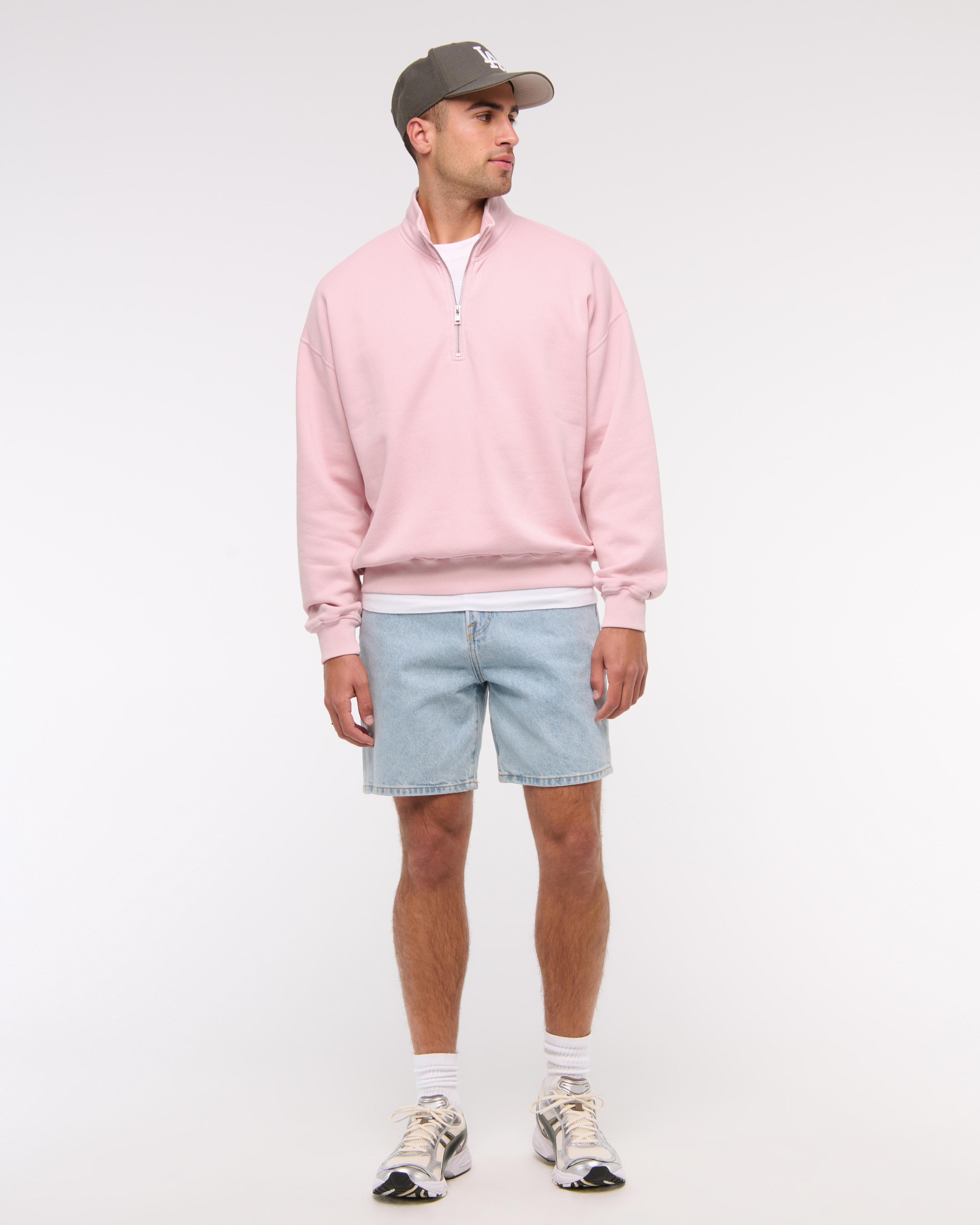 Essential Half-Zip Sweatshirt Product Image