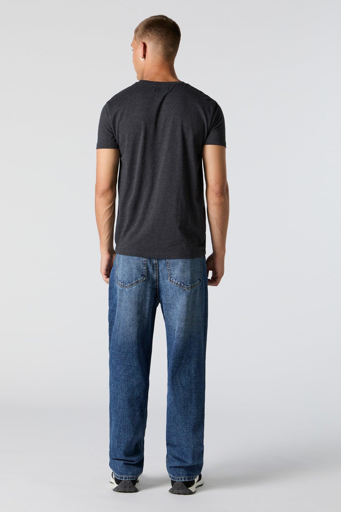 Baggy Distressed Jean Male Product Image