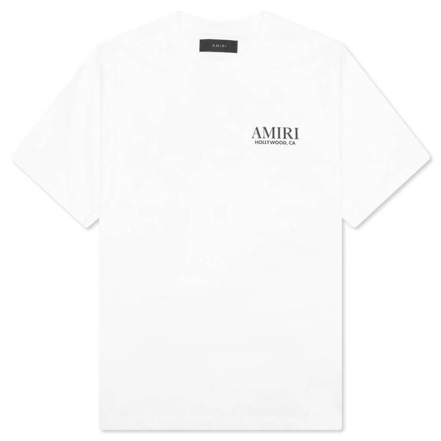 Bones Stacked Tee - White Male Product Image