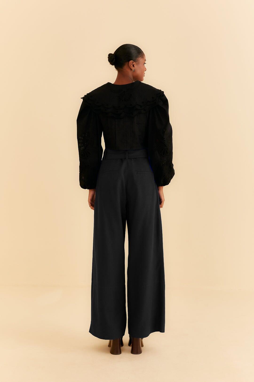 Black Tailored Pants Product Image