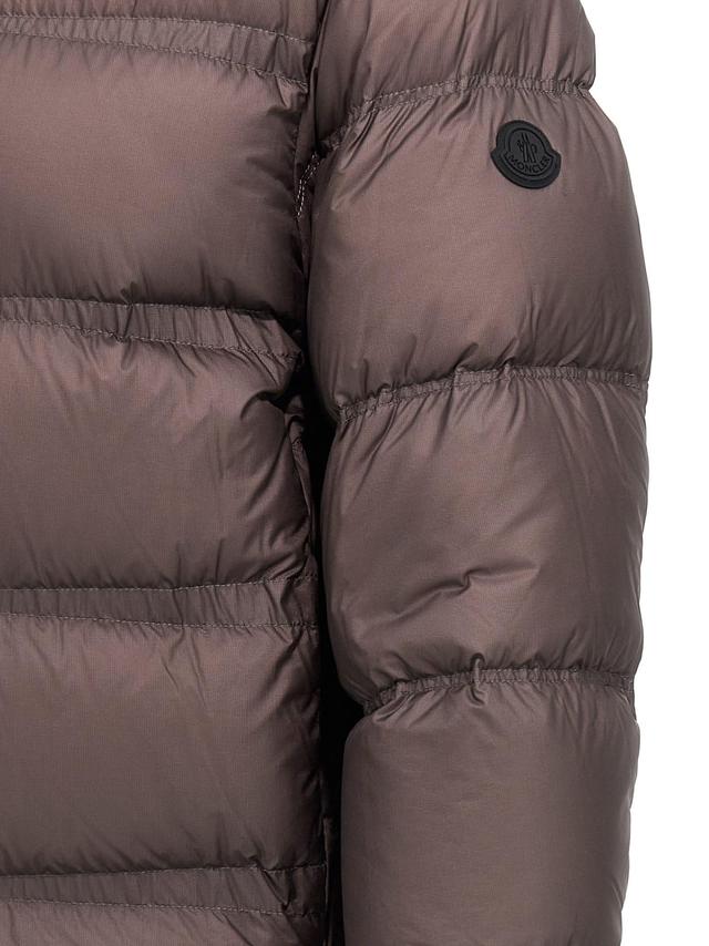 Down Masac Puffer Jacket In Brown Product Image