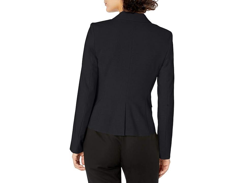 Calvin Klein Women's Two Button Lux Blazer (Petite, Standard, Plus) Women's Suits Sets Product Image