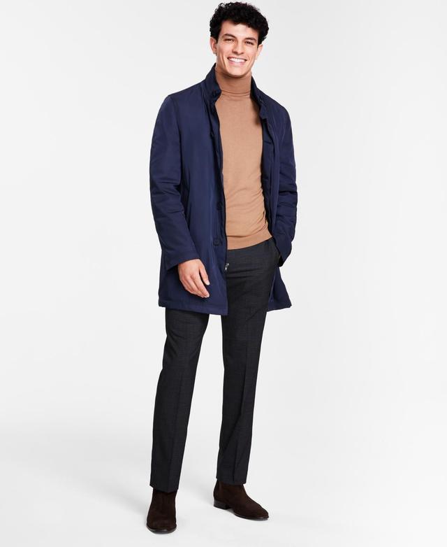 Calvin Klein Mens Slim-Fit Water-Resistant Overcoat Product Image