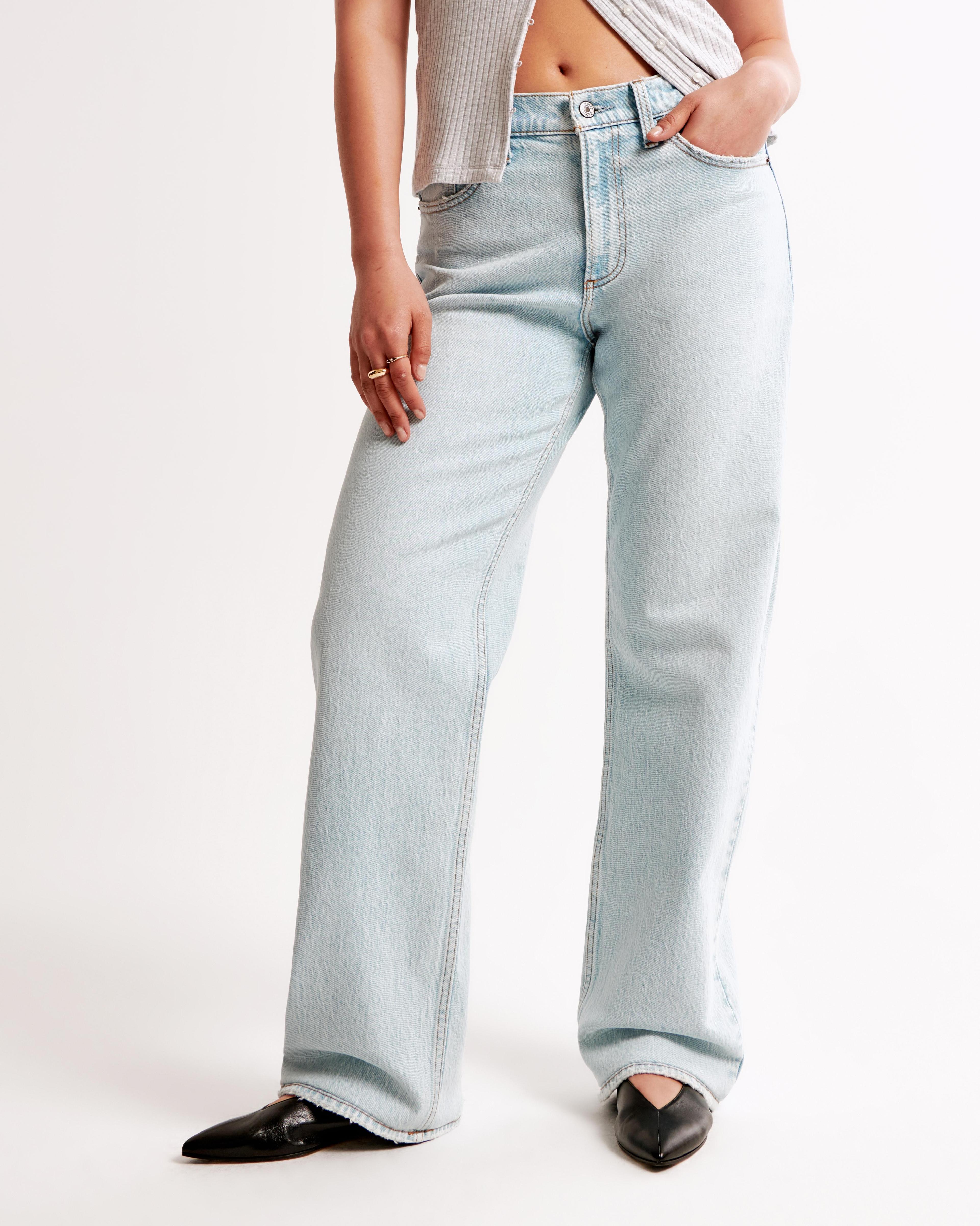 Curve Love Low Rise Baggy Jean Product Image