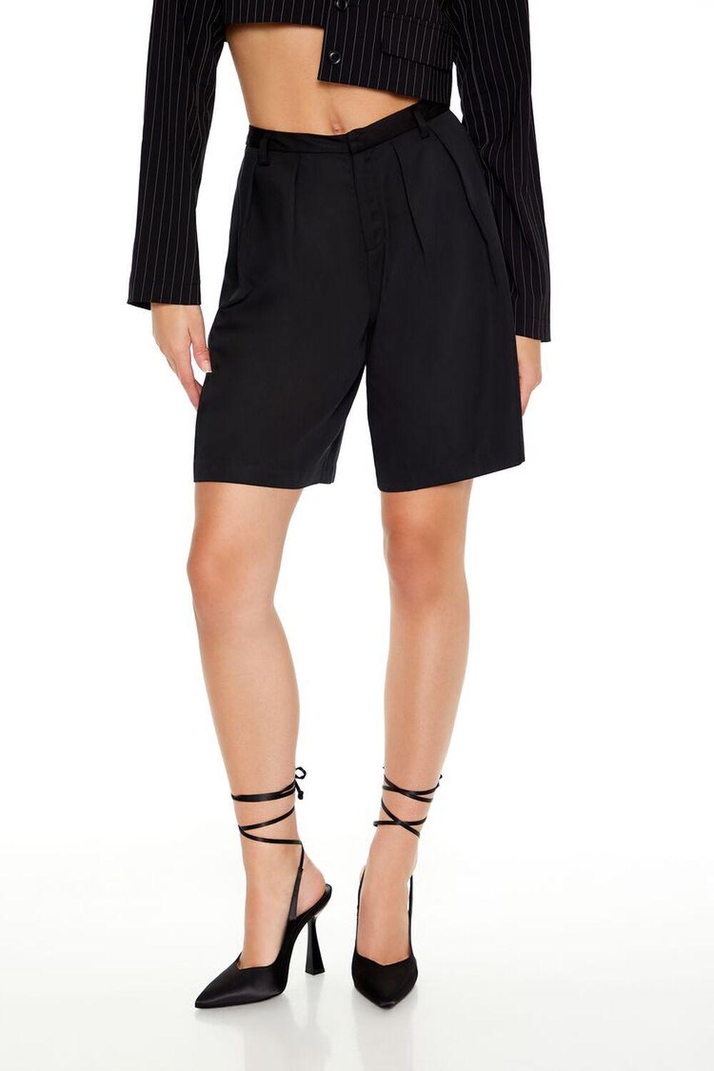 Poplin Trouser Shorts | Forever 21 Product Image