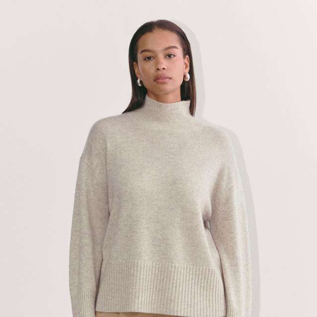 Womens Boxy Turtleneck in Cashmere Sweater by Everlane Product Image