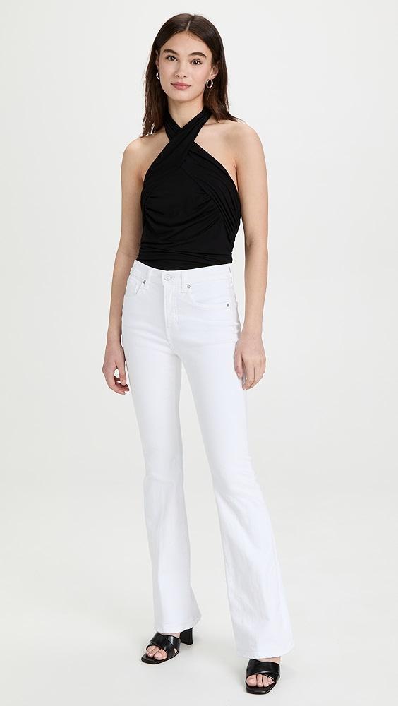 Veronica Beard Jean Beverly Skinny Flare Jeans | Shopbop Product Image