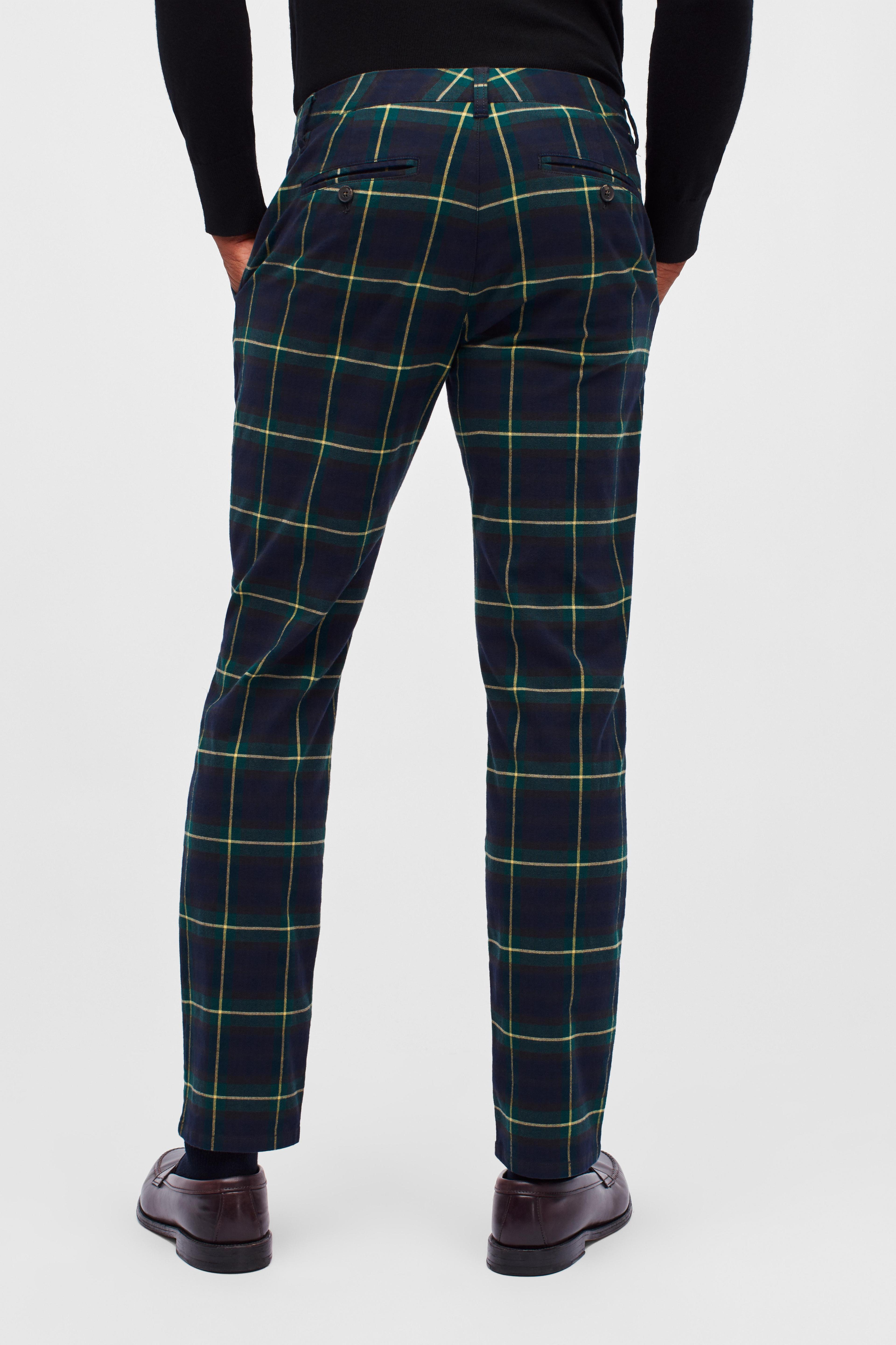 Holiday Tartan Stretch Chinos Product Image