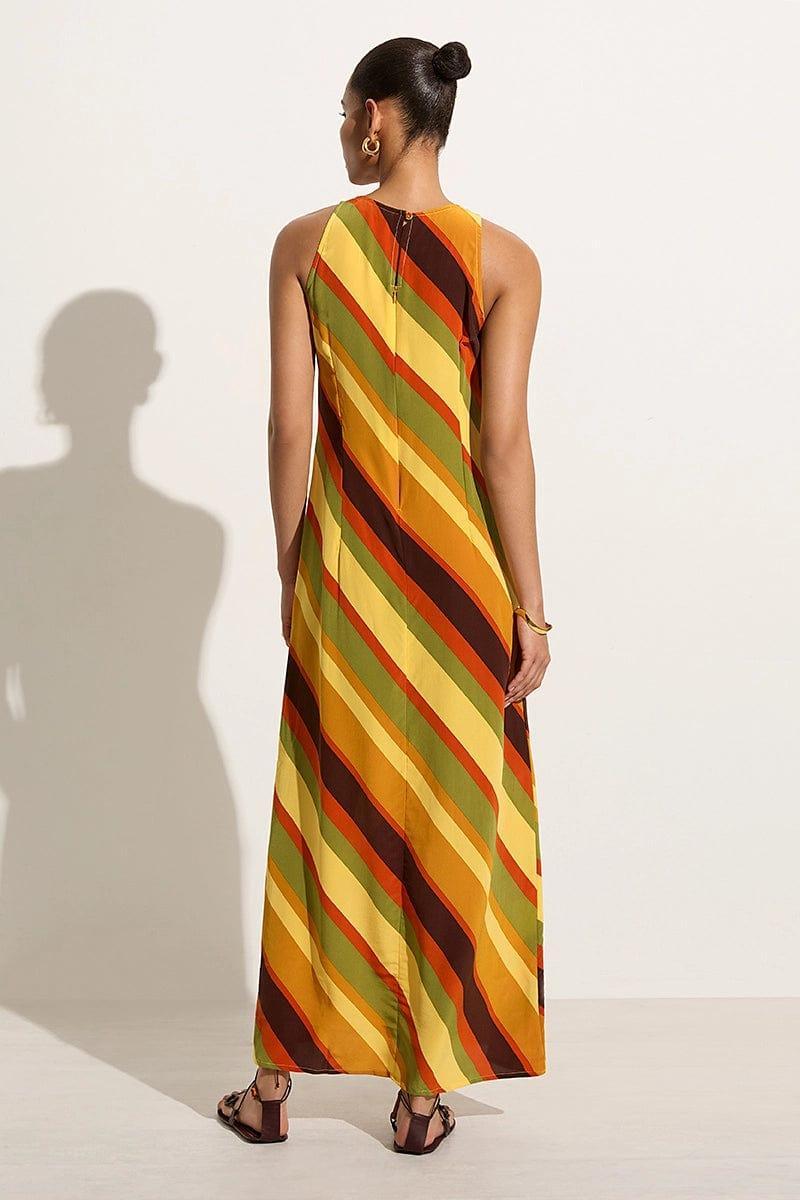 Esposende Midi Dress Cisco Stripe Sun - Final Sale Product Image