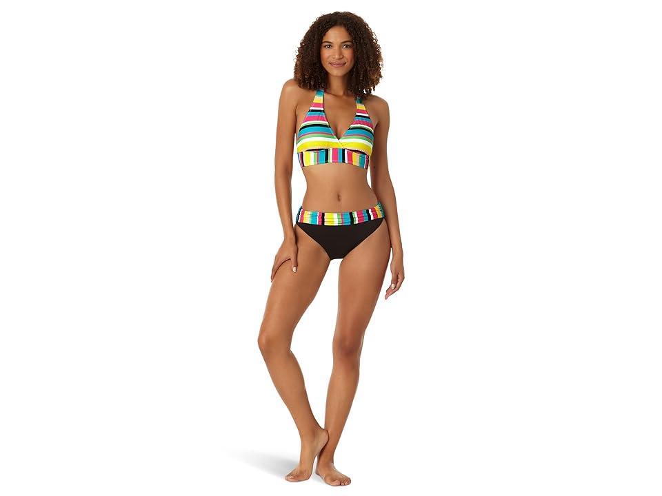 Anne Cole Marilyn Banded Halter Top (Multicolor) Women's Swimwear Product Image