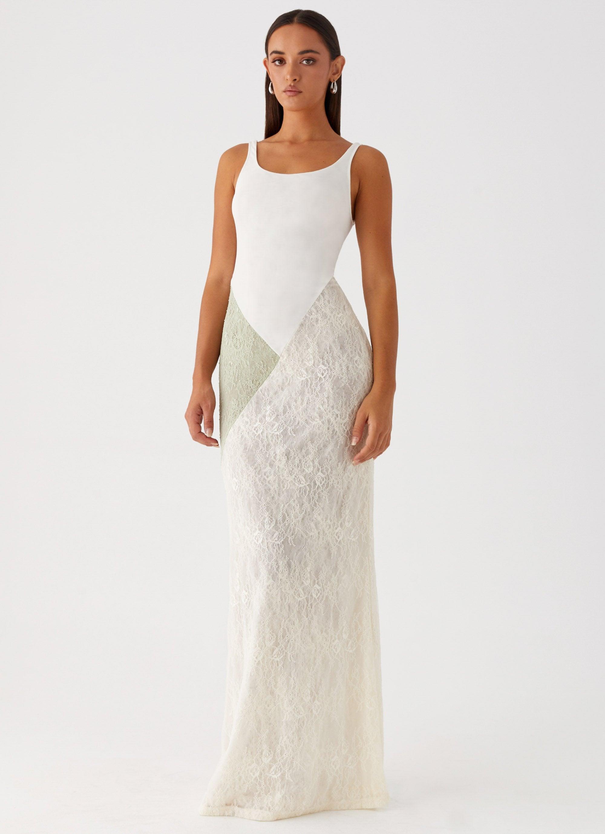 Twilight Dreams Maxi Dress - Ivory Product Image