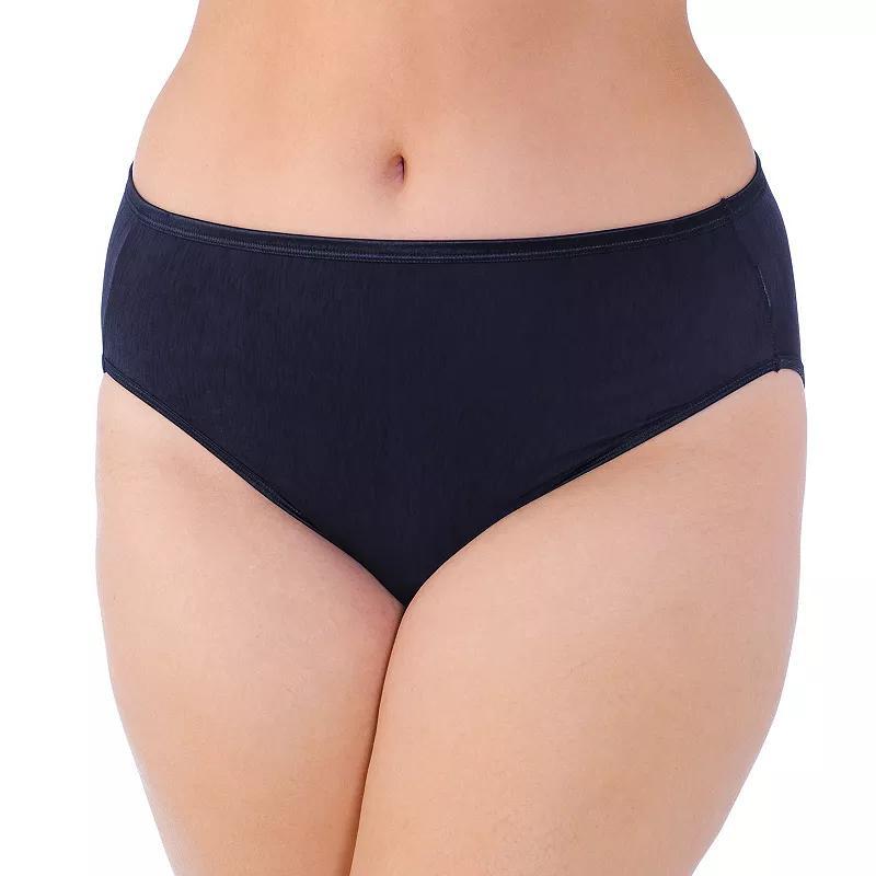 Vanity Fair Womens Illumination Plus Size High-Cut Satin-Trim Brief Underwear 13810 Product Image