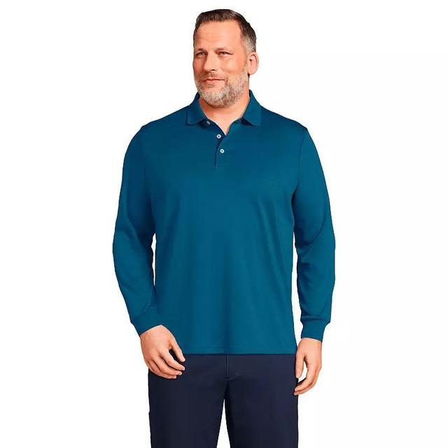 Big & Tall Lands End Classic-Fit Supima Interlock Polo, Mens Product Image