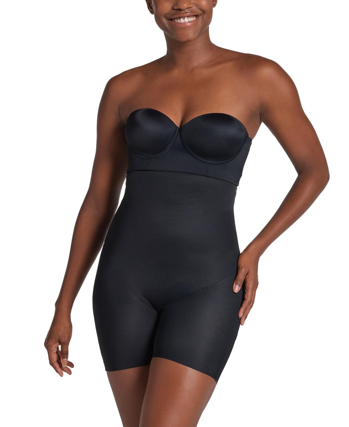 Leonisa Womens Strapless Sculpting Step-in Body Shaper with Short Bottom Product Image