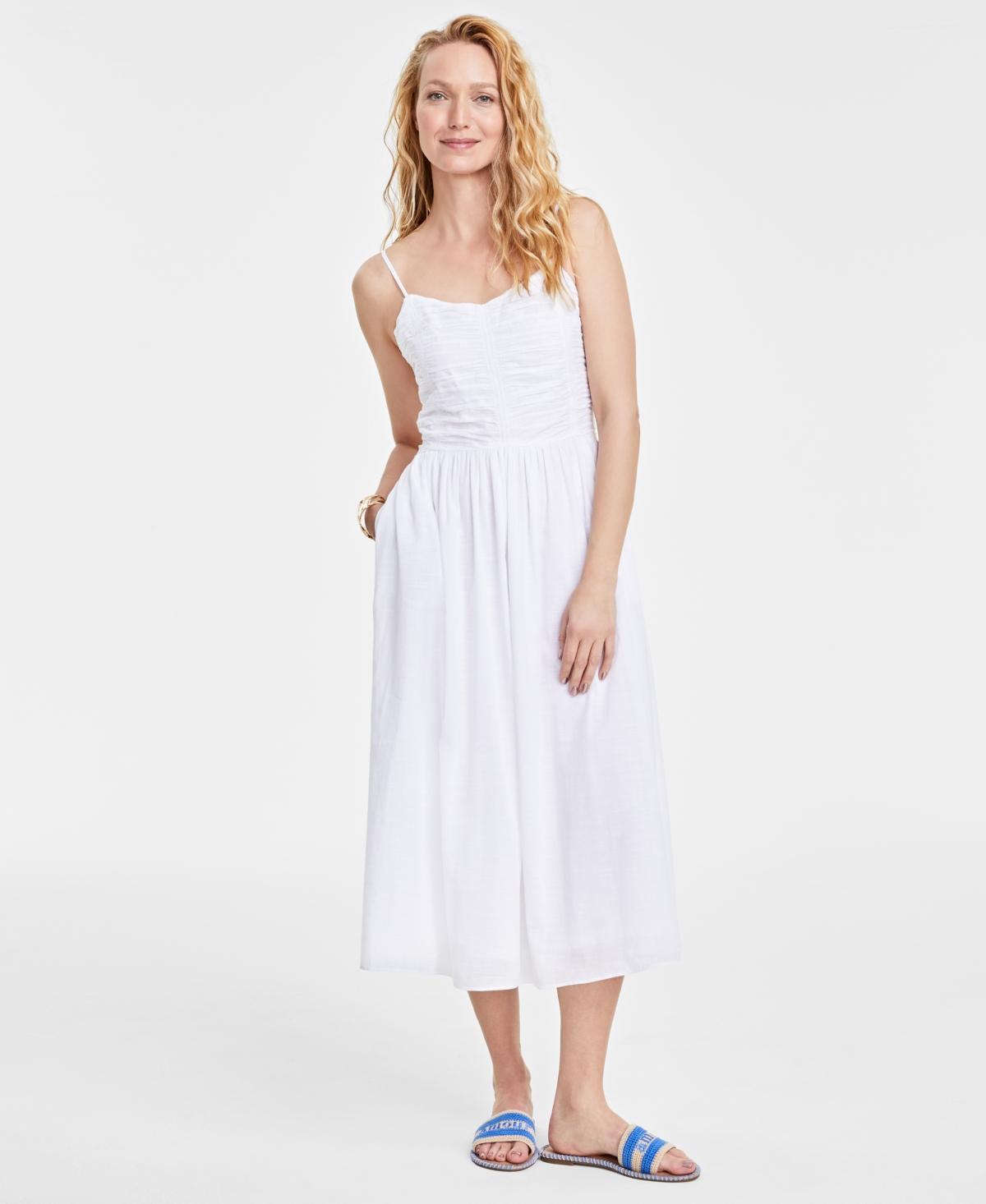 On 34th Womens Soft Corset Midi Dress, Created for Macys Product Image