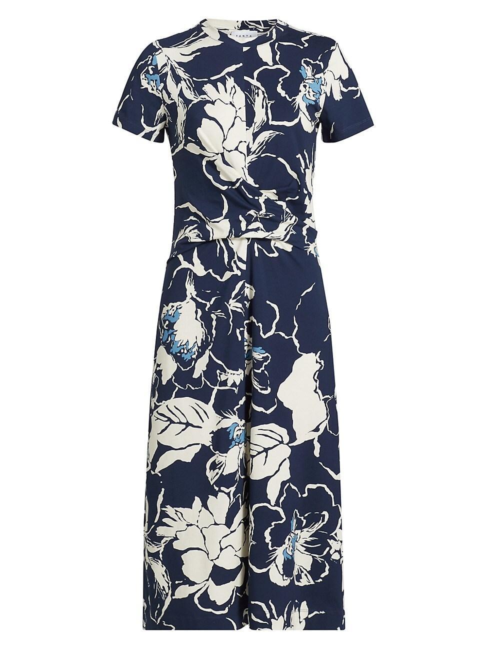 Womens Mac Floral Twist Midi-Dress Product Image