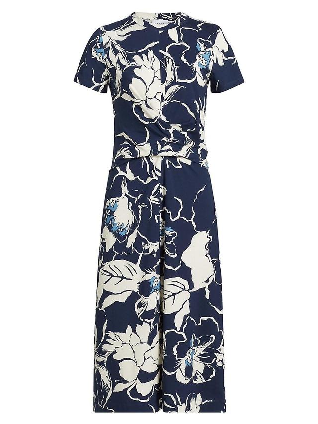 Womens Mac Floral Twist Midi-Dress Product Image