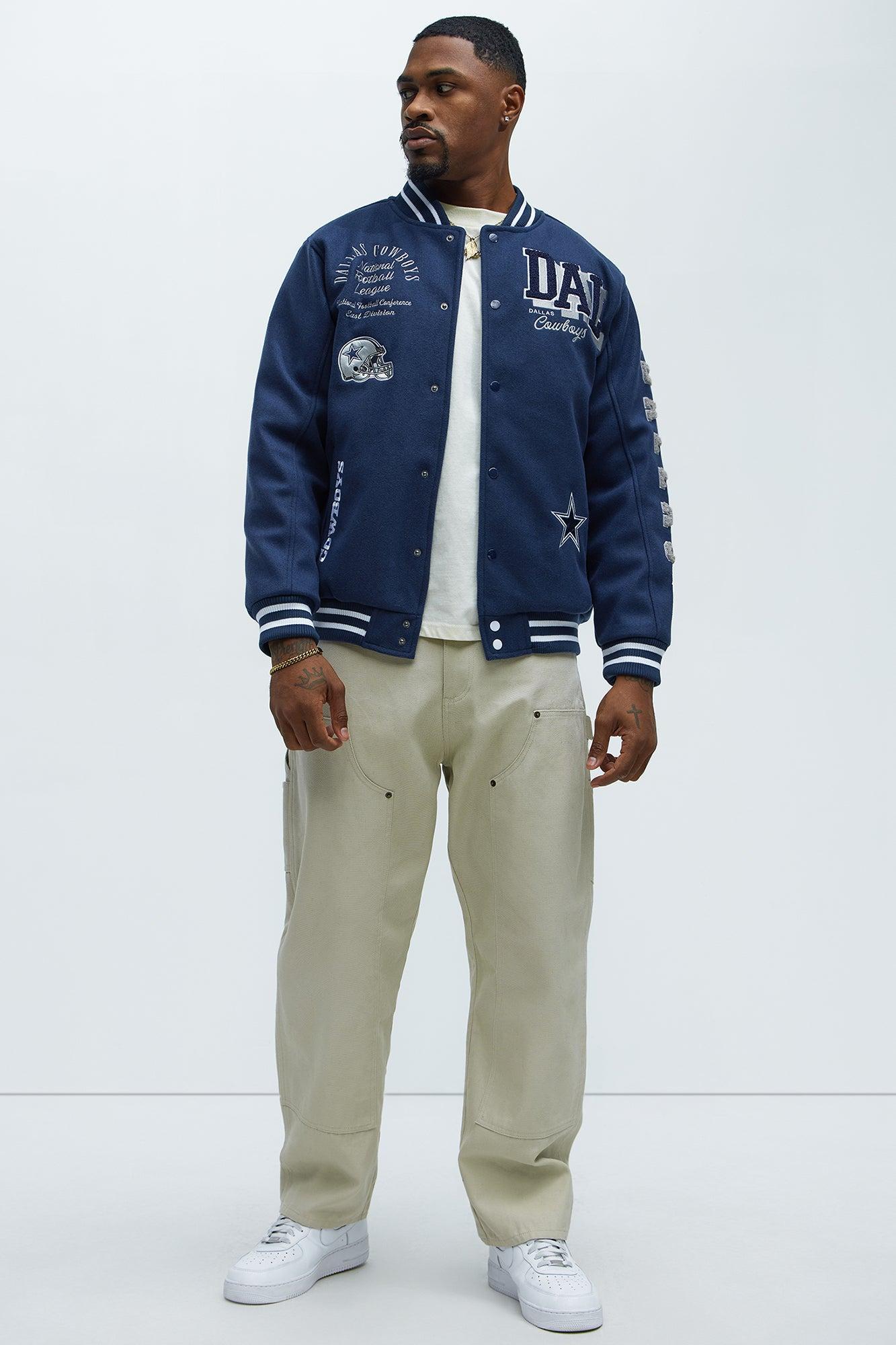 Cowboys Touchdown Jacket - Navy Product Image