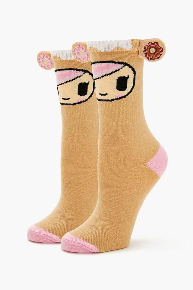 tokidoki Donutella Crew Socks | Forever 21 Product Image