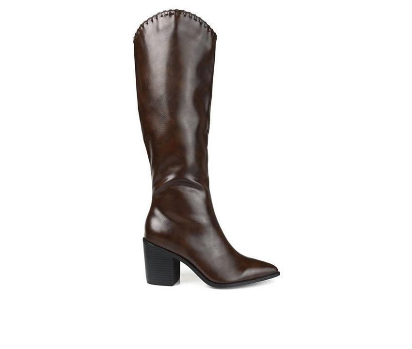 Women's Journee Collection Daria Wide Calf Knee High Boots Product Image