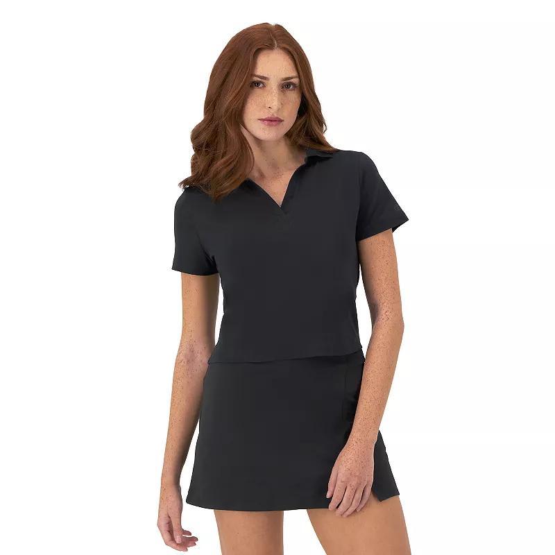 Womens Champion Tiny Polo Tee Product Image