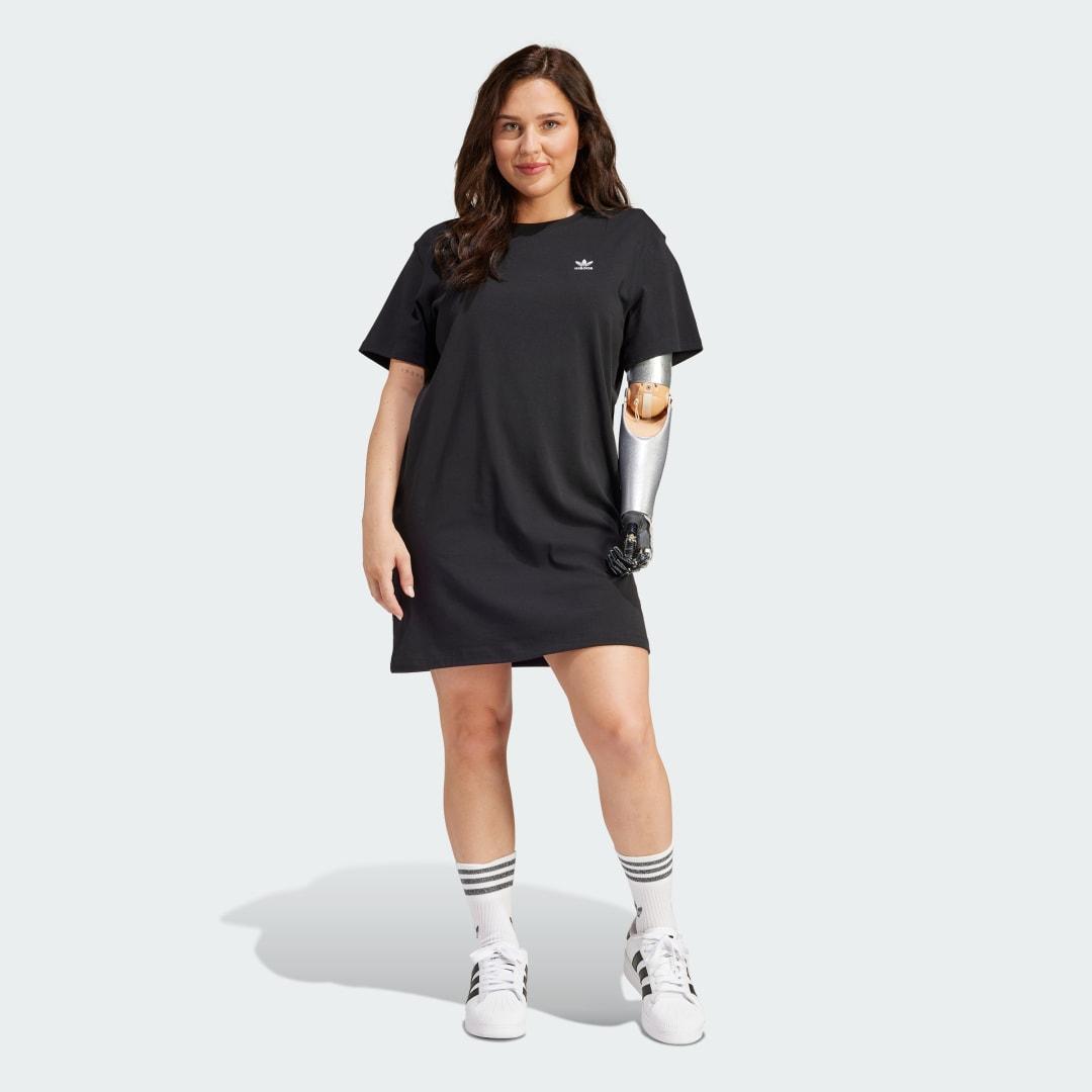 adidas Originals Womens adidas Originals Trefoil Dress - Womens Black Product Image